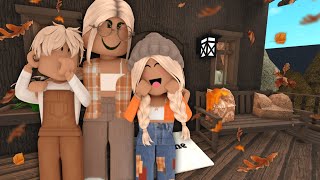 KIDS FALL TREEHOUSE MAKEOVER 🌳  ROBLOX BLOXBURG FAMILY ROLEPLAY  WITH VOICE [upl. by Aniaj860]