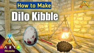 How to Make Dilo Kibble in ARK Mobile Revamp  ARK Kibble Recipes AndroidIOS [upl. by Mireille580]