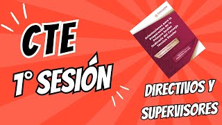 Primera sesión ordinaria CTE directivos y supervisores 2024 [upl. by Aihcsrop]