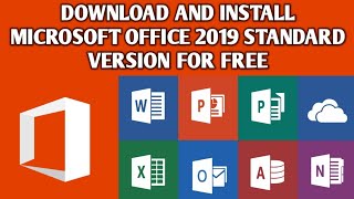 How to Download Microsoft OFFICE 2019  Install MS Office for PC [upl. by Slifka]