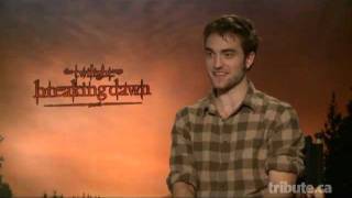 Robert Pattinson Interview  The Twilight Saga Breaking Dawn  Part 1 [upl. by Hayward955]