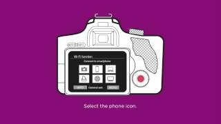 How to connect your DSLR camera to a smartphone or tablet  Canon [upl. by Edwin]