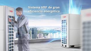 Air Flux de Bosch Sistema de aire acondicionado VRF de gran eficiencia energética [upl. by Ayanahs]