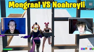 Mongraal VS Noahreyli 1v1 Buildfights [upl. by Assiluy]