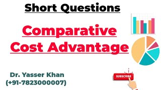 Comparative Cost Advantage [upl. by Senilec]