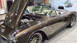 1958 Corvette Street Rod SEMA 2013 [upl. by Bullard]