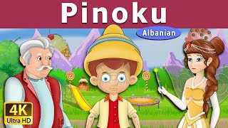 Pinoku  Pinocchio in Albanian  AlbanianFairyTales [upl. by Ailices]