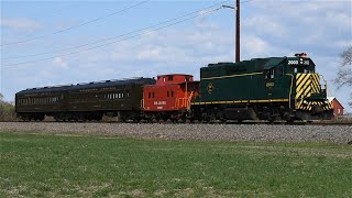 Woodstown Central Railroad St Patricks Day Mannington LimitedMarch 17 2024 [upl. by Enyt]