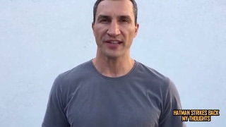 WLADIMIR KLITSCHKO quotANTHONY JOSHUA WILL BE MY TOUGHEST CHALLENGEquot [upl. by Furr]