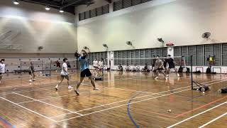 Badminton  MaxAug VS YuKangAndon [upl. by Yelnik806]