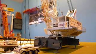 terex demag cc 8800 assembly and lift [upl. by Alphonso]