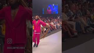 LAGOS FASHION WEEK 2024 fashion lagosfashionweek fashionevent supermodel naomicampbell davido [upl. by Brod]