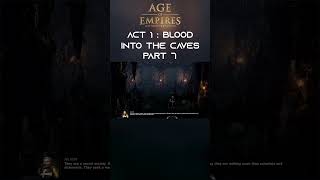 Into the Caves  Act 1 Blood Campaign Age of Empires 3 Definitive Edition HD Gameplay Part 7 shorts [upl. by Abehsat]