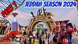 City walk Jeddah part 1  Jeddah season 2024 ZA media [upl. by Carline]