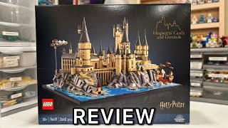 Hogwarts castle and Grounds set review [upl. by Yreffej]