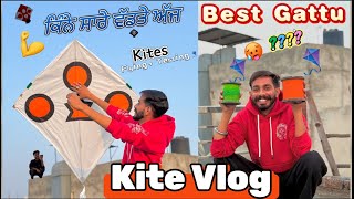 Kite Vlog  Monofil Gattu  Shakti Gold Gattu  Testing  Kite Flying  Kite  Batala promotion [upl. by Cristina325]