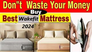 Wakefit Orthopedic Memory Foam Mattress VS Wakefit Ergotech Ecolatex Classic Mattress [upl. by Orest]