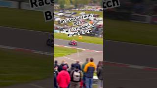 What A Race 🤯 BSB Season Finale 2024  Race 3 at Brands Hatch britishsuperbikes [upl. by Lladnew593]