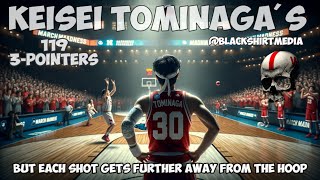 Keisei Tominaga Career Highlights  3 Point Compilation [upl. by Sillert]