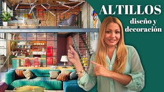 ALTILLOS La solución para CASAS PEQUEÑAS con techos altos Cómo diseñar y decorar un entrepiso [upl. by Eniamsaj317]