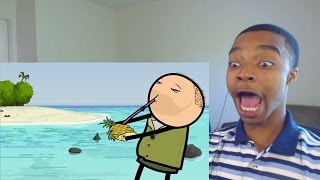 Ted Bear  Cyanide amp Happiness Shorts REACTION [upl. by Sillyrama700]