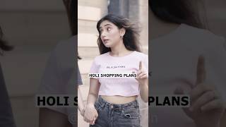 Shopping for Holi  holi trending celebratewithshorts [upl. by Mercedes356]