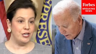 JUST IN Elise Stefanik Calls Biden Unfit To Serve In Response To Special Counsel Report [upl. by Taam]