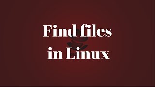 Find command in linux Locate command in Linux [upl. by Aivek]