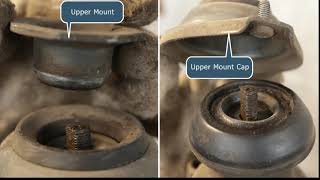 Method of inspection for front strut assembly [upl. by Abdulla]