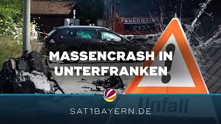 14Jähriger stiehlt Autoschlüssel Massencrash in Wohngebiet [upl. by Keppel]