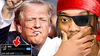 PREDICTING THE TRUMP SHOOTING  YourRAGE Reacts To Trending Topics Ep 13 [upl. by Nojad15]