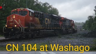 CN 104 at Washago • June 23 2024 [upl. by Messere]