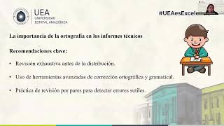 Análisis comparativo de textos sobre la ortografía en la redacción de informes Técnicos [upl. by Sivert243]