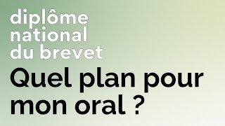 Méthodologie  construire le plan de son exposé oral DNB [upl. by Vittorio]