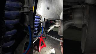 MERCEDES W210  Removing Rear Subframe Bushing 🔧🔩 [upl. by Enerol771]