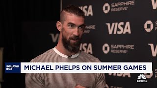 Michael Phelps on the Paris Olympics going for gold and importance of sleep [upl. by Oicirbaf]