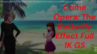 Crime Opera The Butterfly Effect  Full 1K Achievement Guide [upl. by Nosilla]