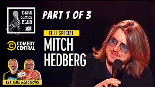 😆 MITCH HEDBERG 🤣 First Time Watching 😂 Comedy Central Special  PART 1 of 3 😆 REACTION VIDEO [upl. by Sharl]