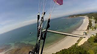 241121 Paragliding Flinders Monument Victoria Australia [upl. by Ecinereb425]