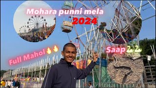 कार्तिक पूर्णिमा मोहरा मेला2024Kartik Purnima Mohara mela2024Mele me saap🐍🐍full mahol🔥🔥 [upl. by Rickard]