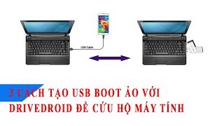 3 CÁCH TẠO USB BOOT ẢO CHO ANDROID ROOT BẰNG DRIVEDROID  P1 [upl. by Rheims]