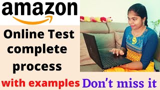 amazon online assessment test  amazon assessment pattern  amazon versant test  sravanthikrishna [upl. by Moise334]