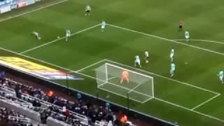 Newcastle 1 Derby 0 Scott Carson insane save [upl. by Curran]