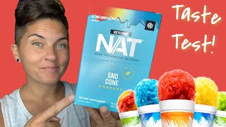 PRUVIT Sno Cone Taste Test [upl. by Anaejer]