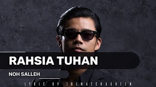 NOH SALLEH  RAHSIA TUHAN LIRIK MUDAH [upl. by Monica533]