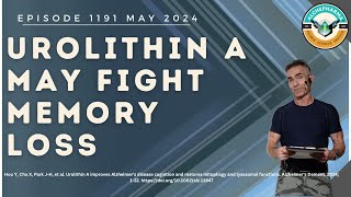 Urolithin A May Fight Memory Loss EP 1191 MAY 2024 [upl. by Engis]