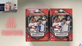 PULLING PARALLELS AND BIGNAME PROSPECTS  Bowman 2024 Blaster Boxes [upl. by Ecinad438]