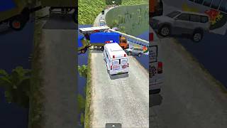 Bussid 432 multi speed ambulance bussimulatorindonesia truck bus car bike driving [upl. by Spiegleman]