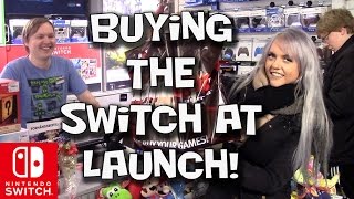 BUYING THE NINTENDO SWITCH AT LAUNCH [upl. by Esimaj]