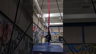 Aerial Silks  SlingHammock  Split Entry [upl. by Frederico]